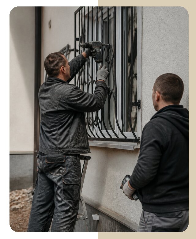 Установка наружных решеток в Пушкине от 5083 р. | ДвериЛегко-Пшк